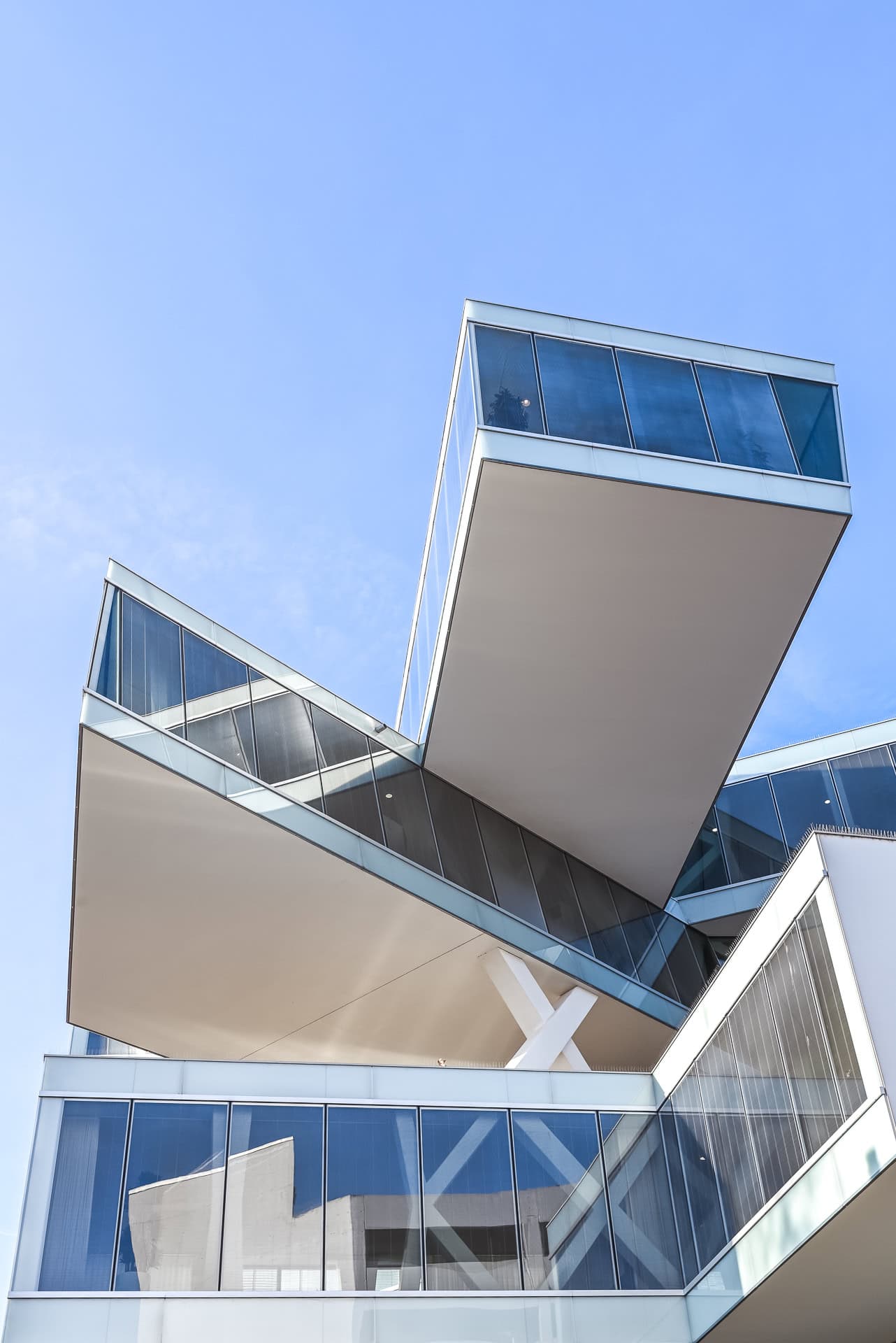 Außenansicht des Idorsia Campus in Allschwil. Architektur von Herzog & de Meuron. Foto: Bertrand Weiss, weissfotografie.com.